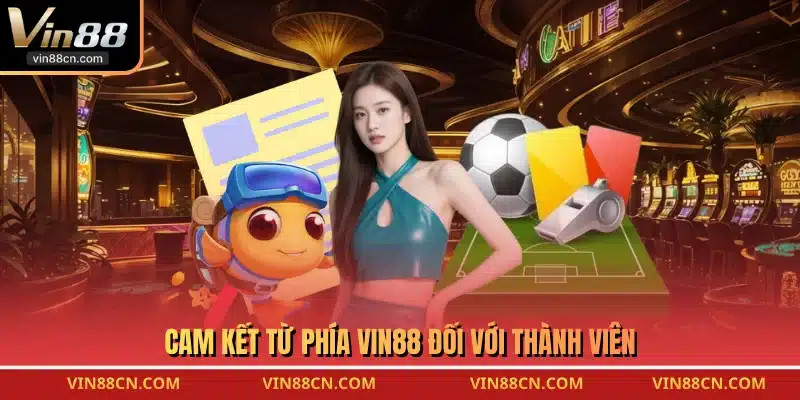 Cam kết từ phía VIN88 đối với thành viên