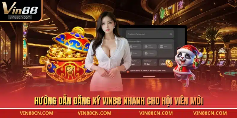 Hướng dẫn đăng ký VIN88 nhanh cho hội viên mới