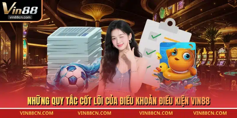 Những quy tắc cốt lõi của điều khoản điều kiện VIN88
